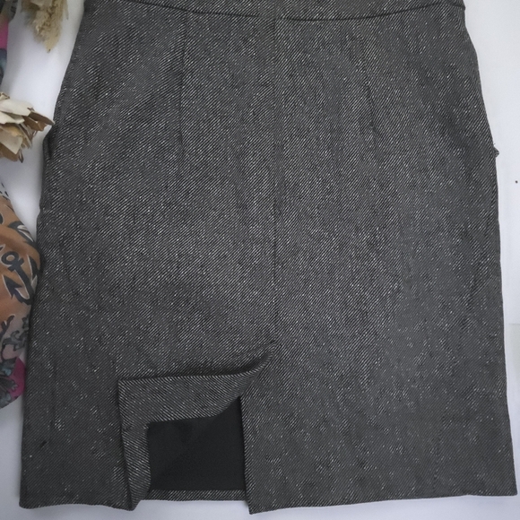 Banana Republic Elegant Gray Women's Dress Sz 4 - Picture 9 of 10